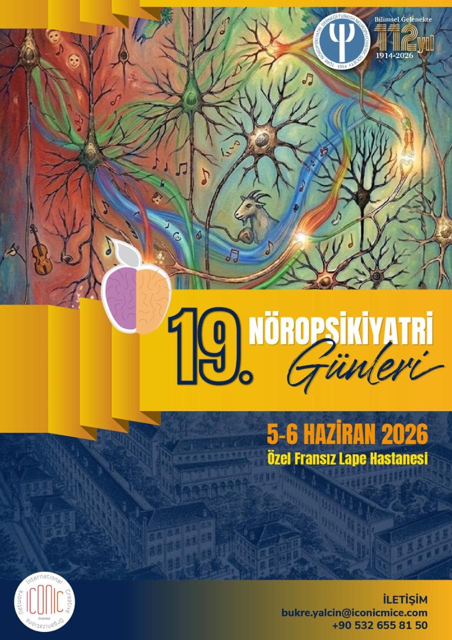 19. Nöropsikiyatri Günleri resmi afişi — 5-6 Haziran 2026
